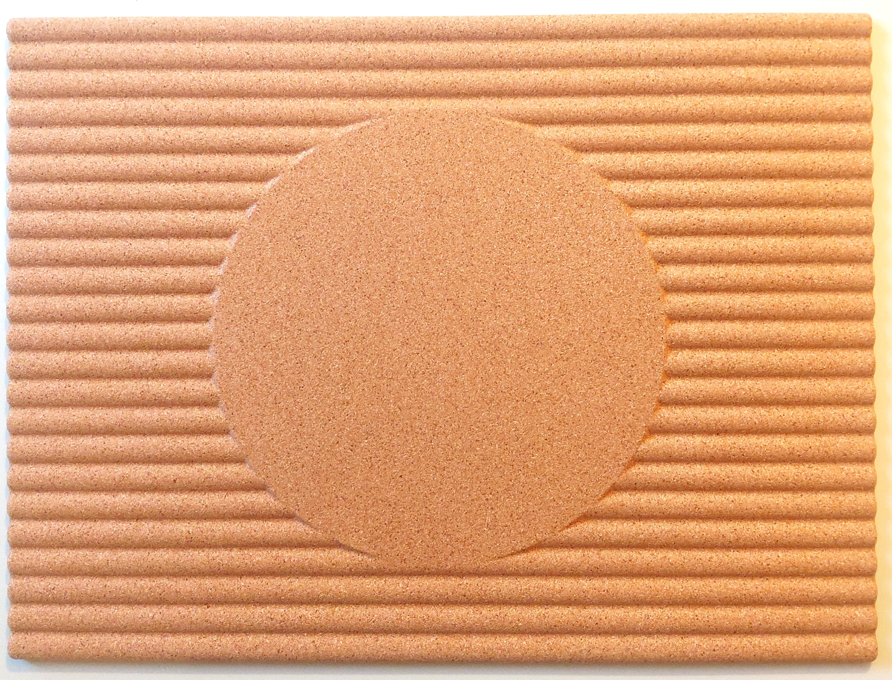 Bordstablett - kork med rundräfflad yta