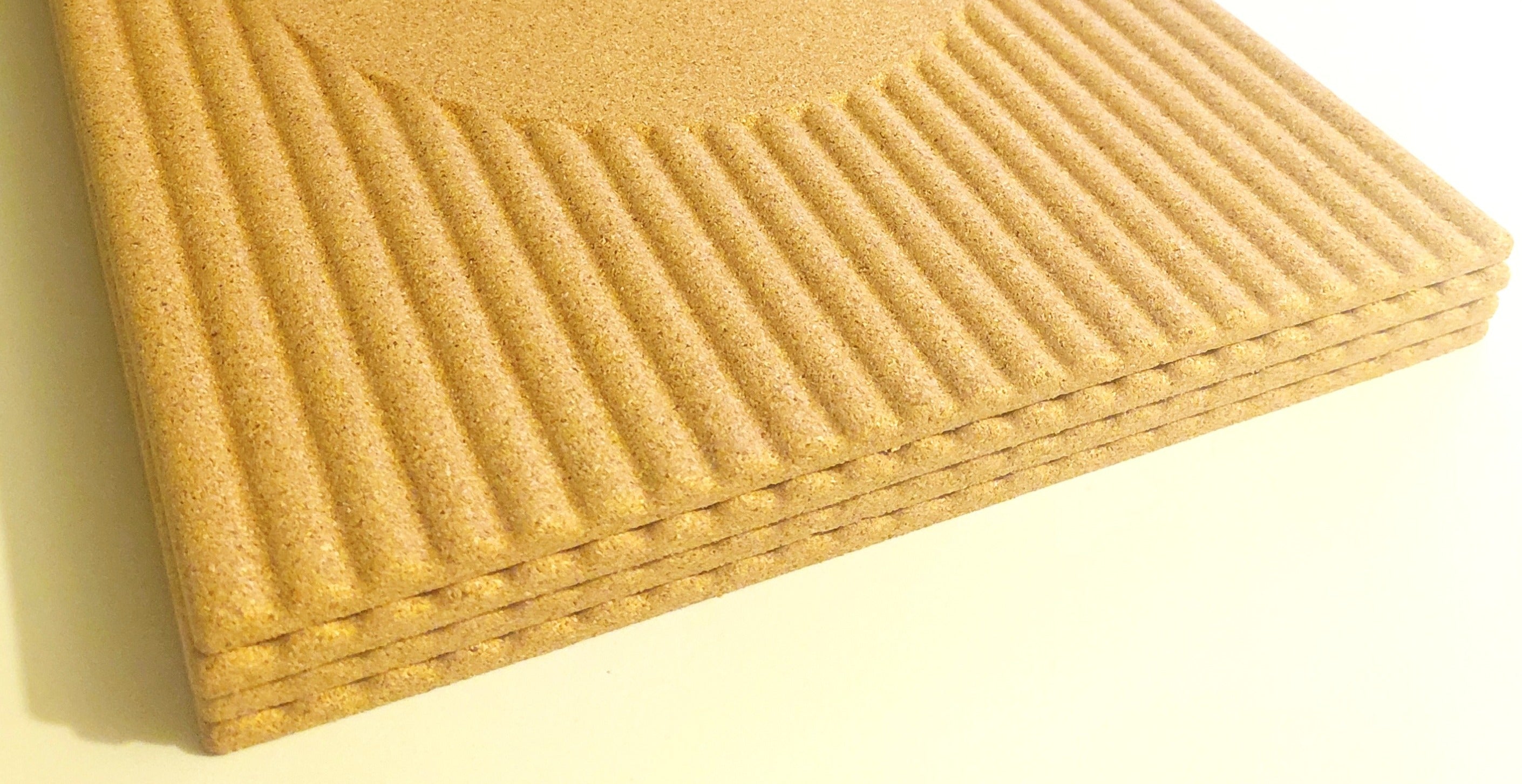 Bordstablett - kork med rundräfflad yta